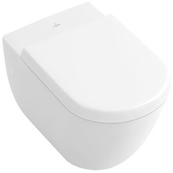 Geberit UP720 toiletset met Villeroy en Boch Subway 2.0 Direct Flush wandcloset en zitting