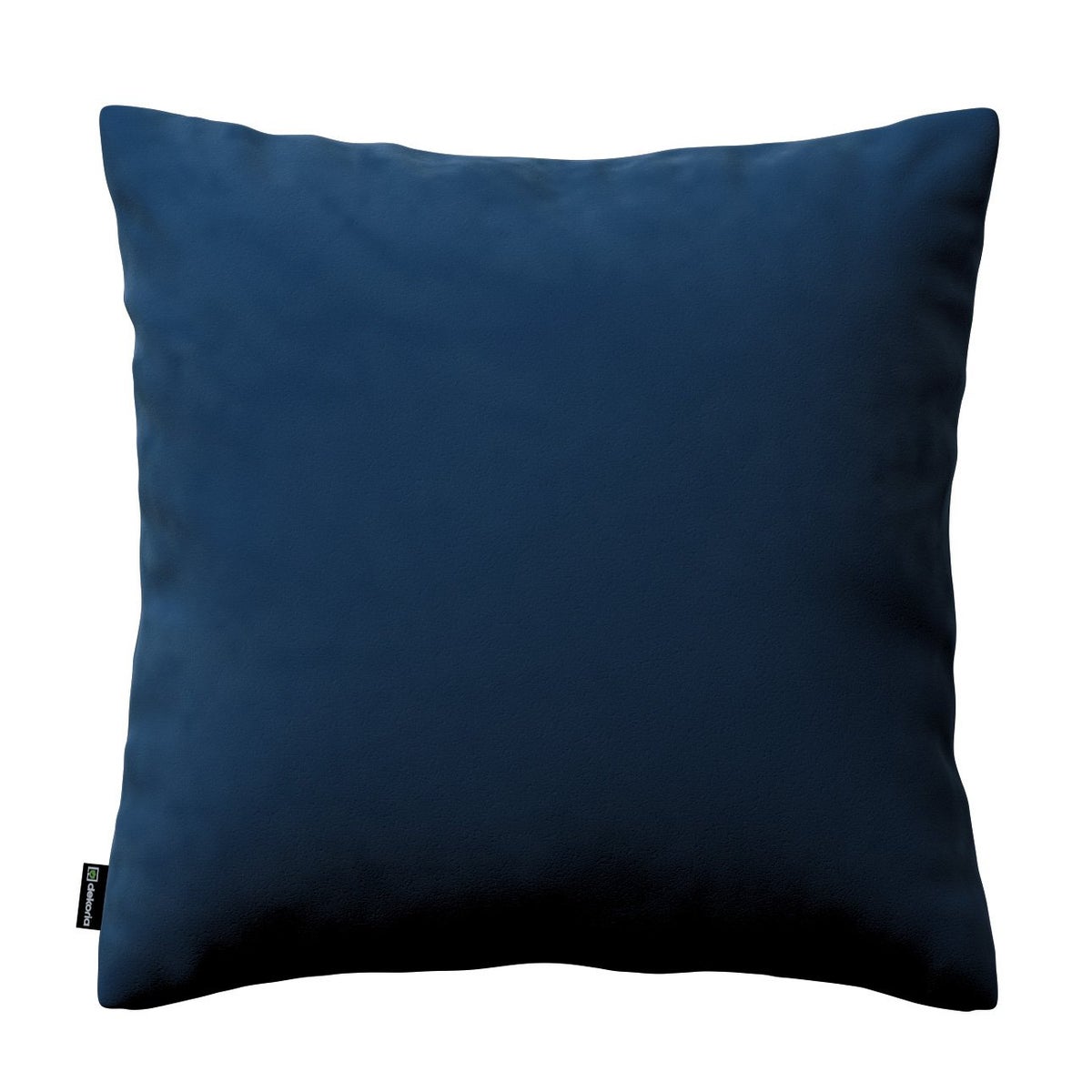 Kussensloop van fluweel, donkerblauw, 43x43cm