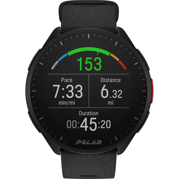 Montre cardio GPS POLAR PACER BLACK BLK/BLK