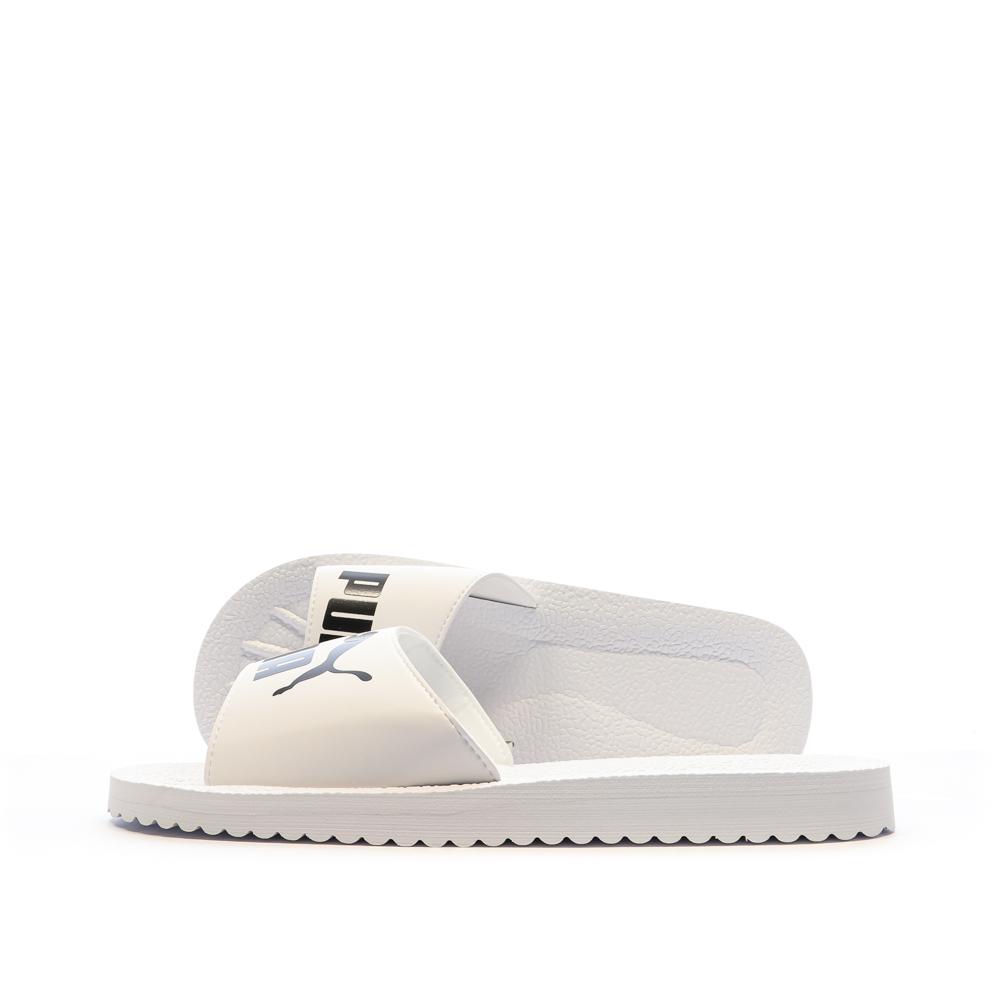 Puma Claquettes Blanches Homme Puma Purecat