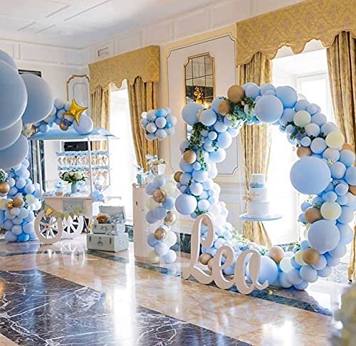 (85-tlg. Set) Party Deko Ballons Latex Luftballons - Blau