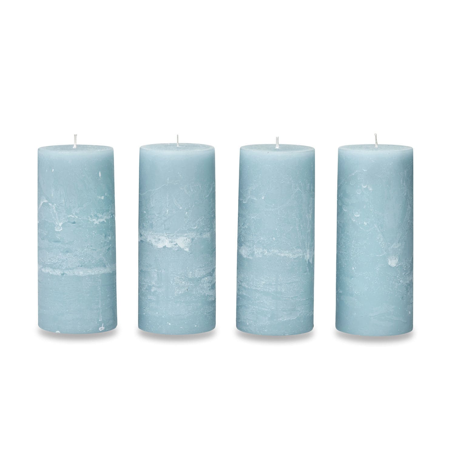 Kerze 4er Set Homel blau
