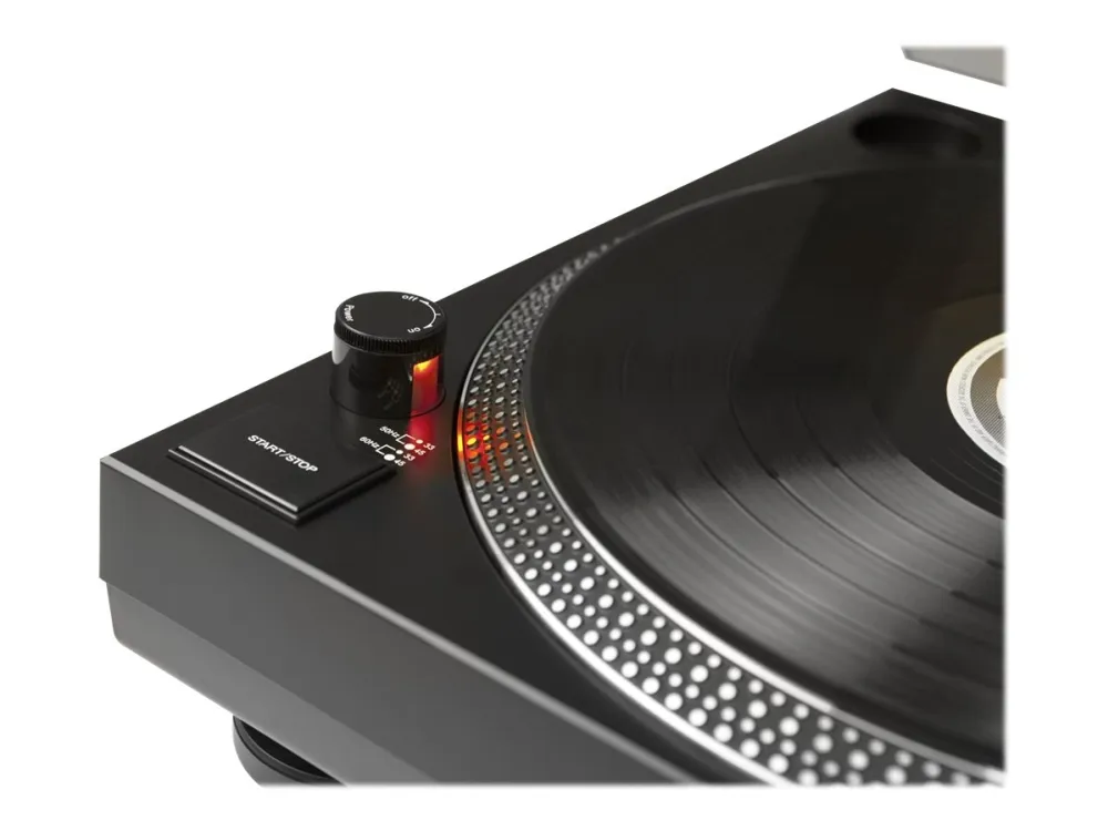 TechniSat TechniPlayer LP 300 - Pladespiller - sort, sølv