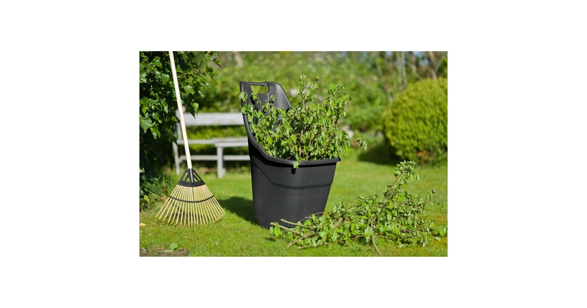 NatureTuintrolley  (Antraciet, 65 liter)
