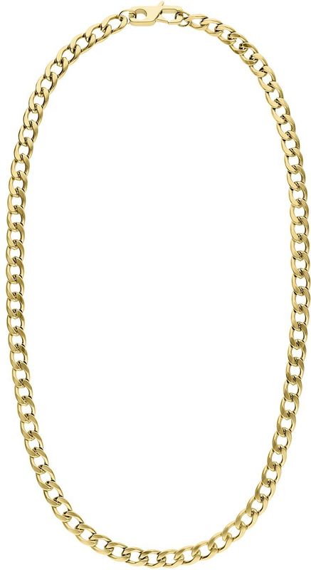 My Chains - Halsketting - Geplateerd Staal - Gourmet Kettingstructuur - Karabijnsluiting
