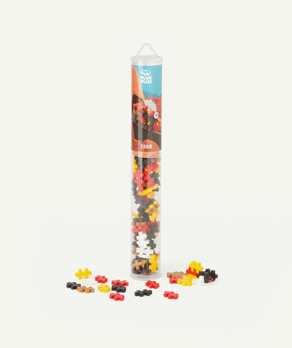 PLUS PLUSTUBE DE CONSTRUCTION TRAIN 100 PIÈCES