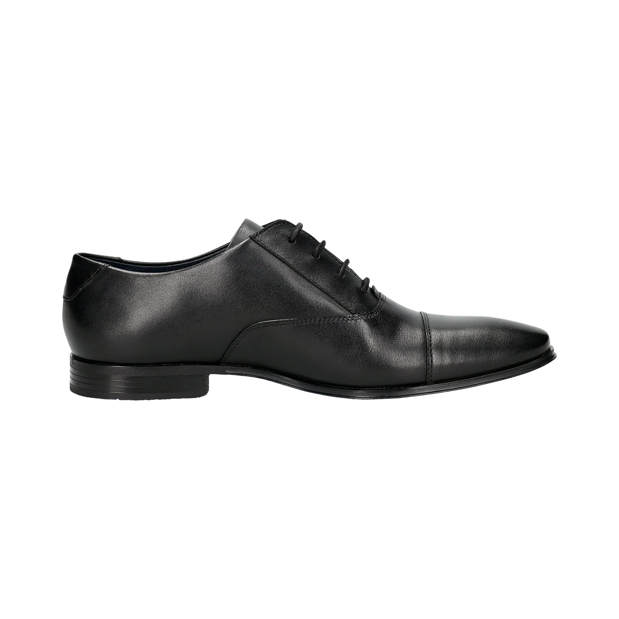 Leder Business Schnürer schwarz