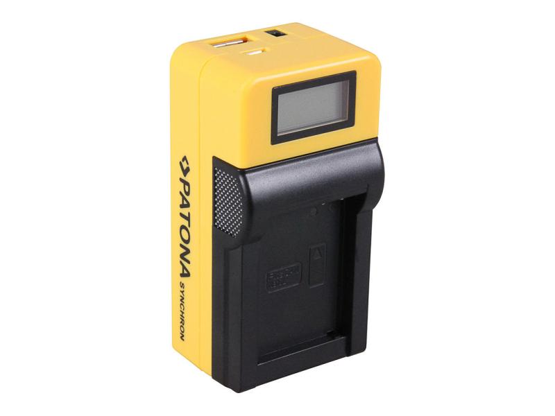 Patona Ladegerät Synchron USB Canon NB10L Für Panasonic Canon NB10L Akkus