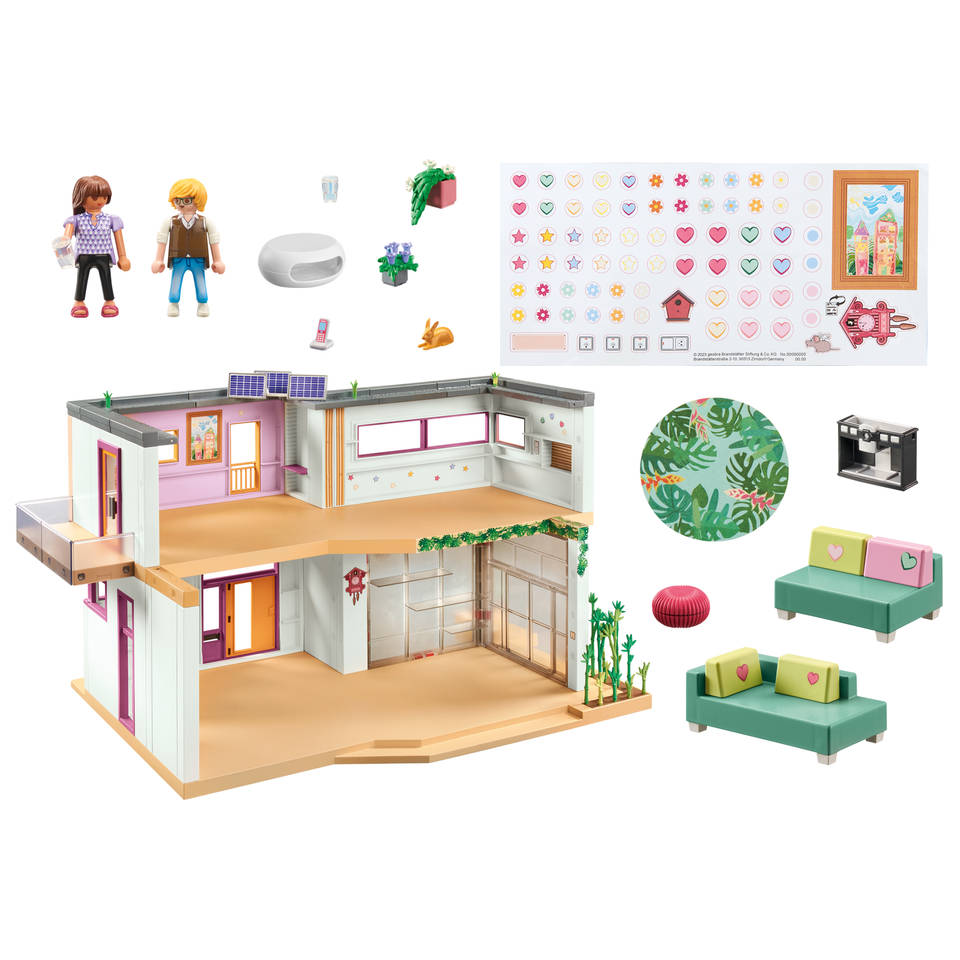 PLAYMOBIL My Life woonhuis met wintertuin 71607