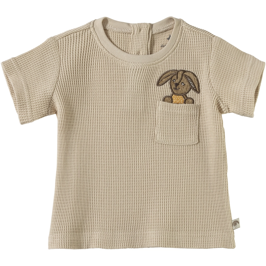 Sterntaler Kurzarm-Shirt Hase Happy beige