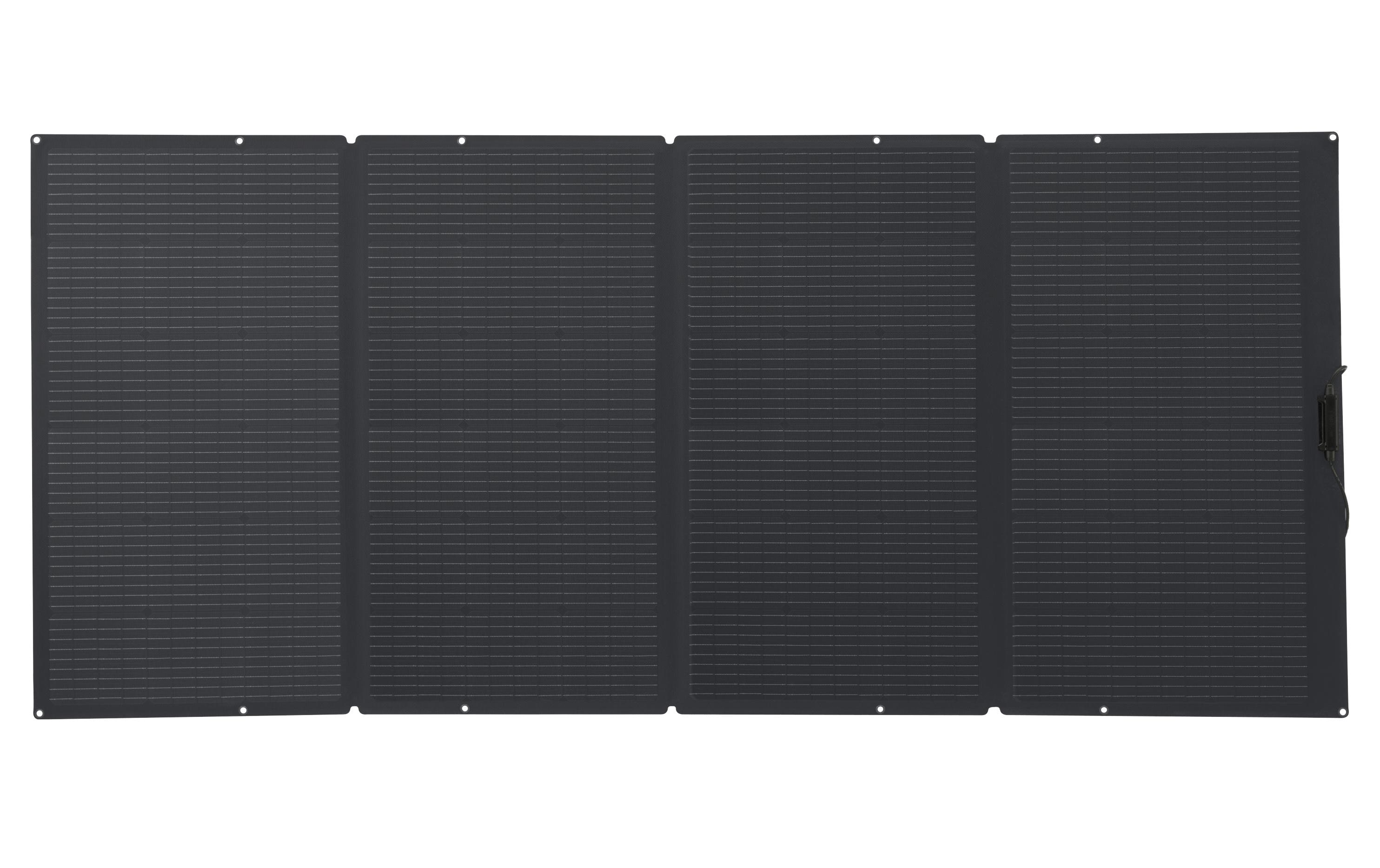 Solarmodul faltbar, MC4, Schwarz 400 W<br>Tragbares 400 W Solarpanel