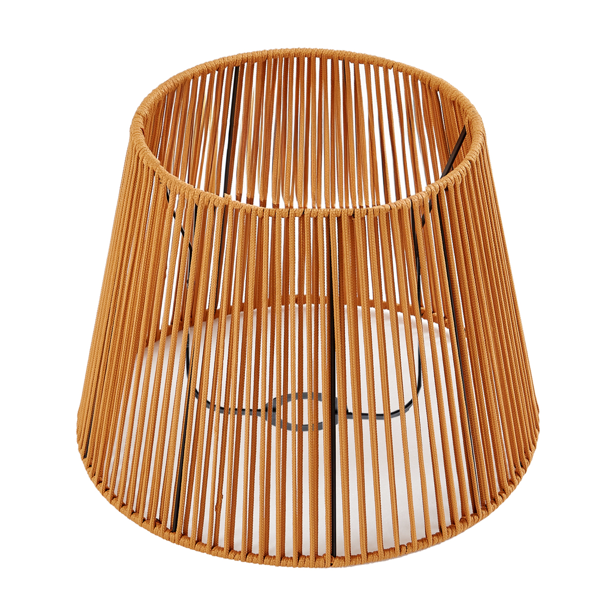 Buiten lampenkap met oranje touw IP54 40/28/30 - Jayla