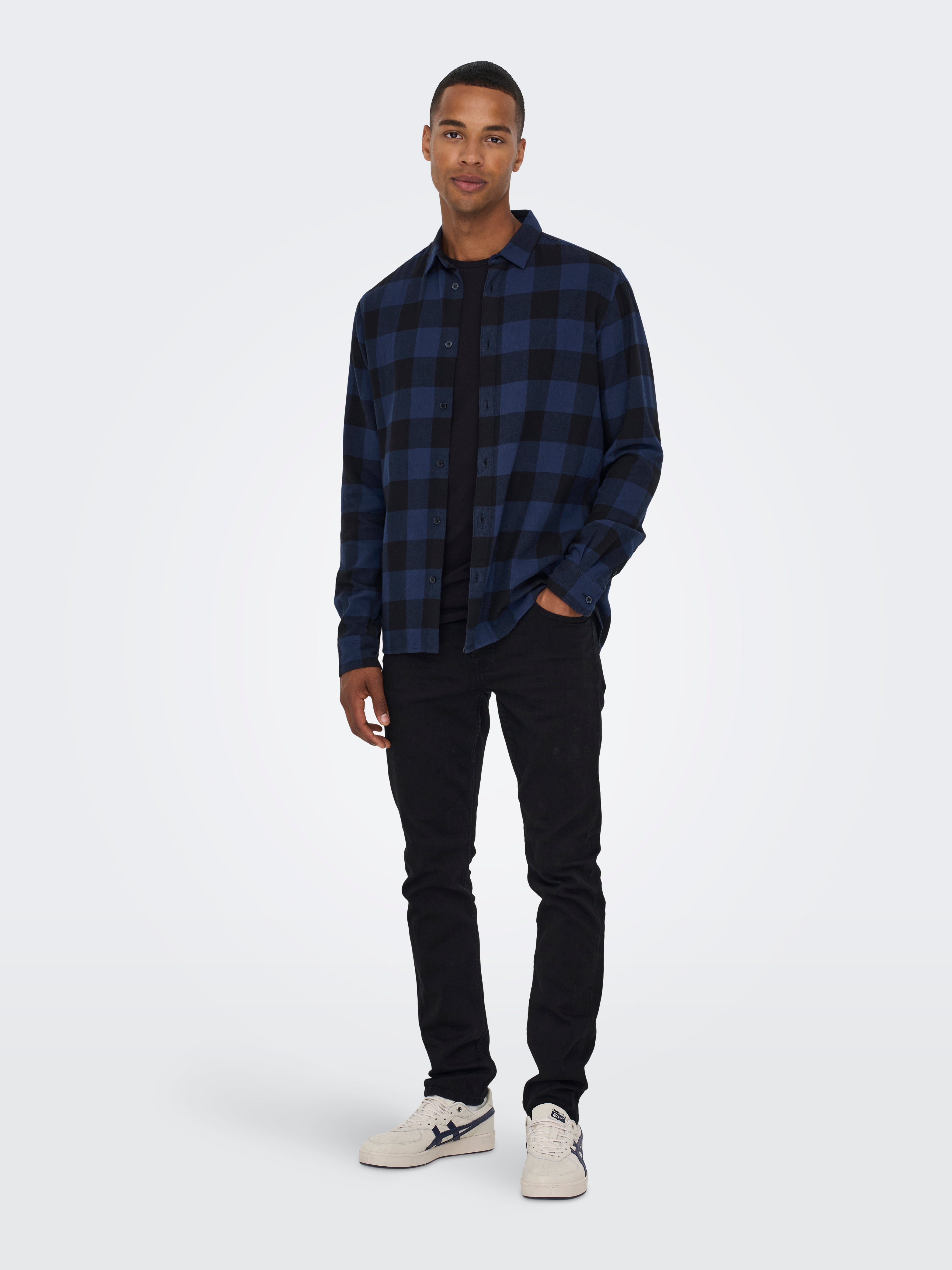 ONSGUDMUND Hemd Dress Blues
