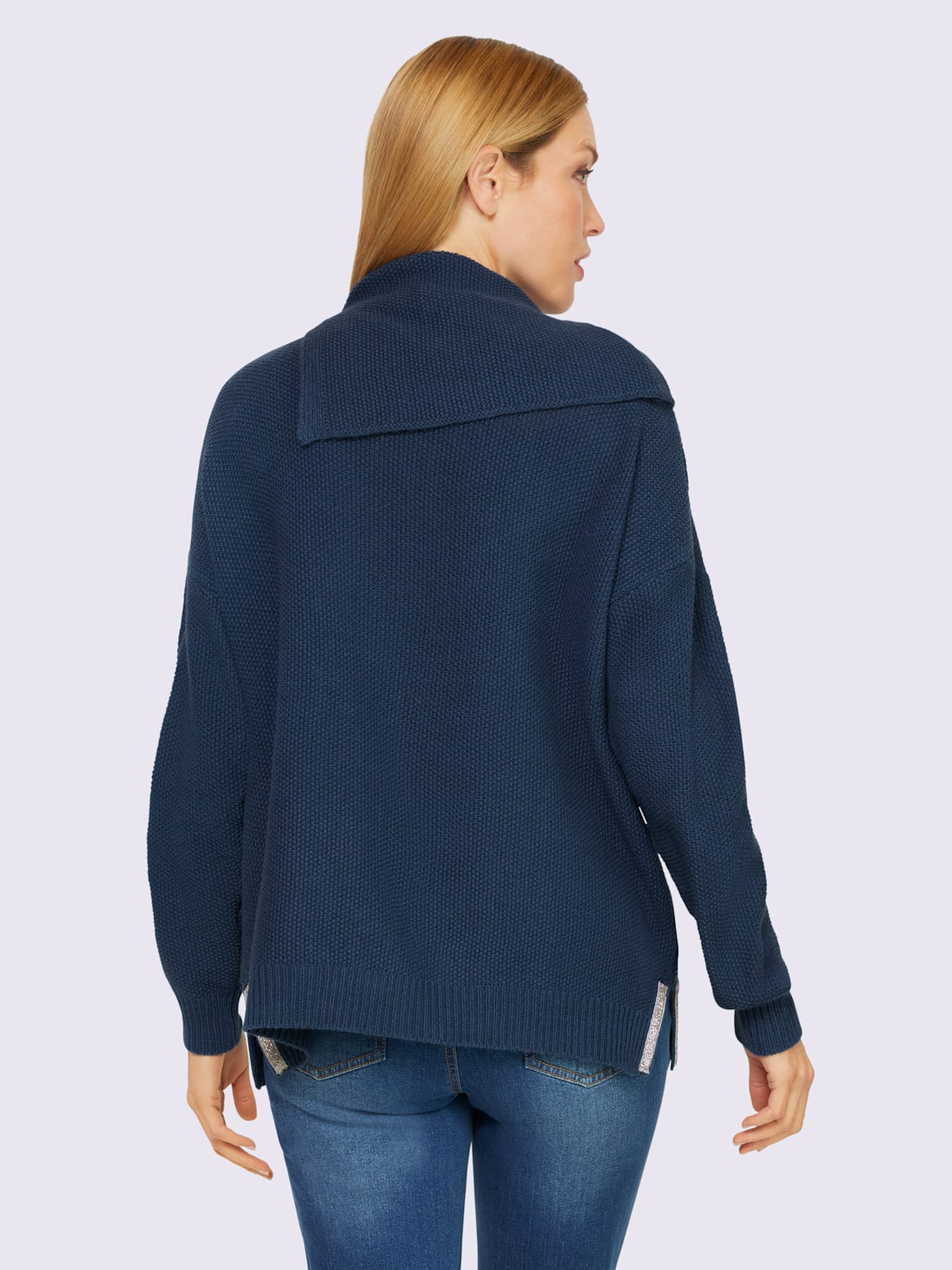 Pull col à revers élégant