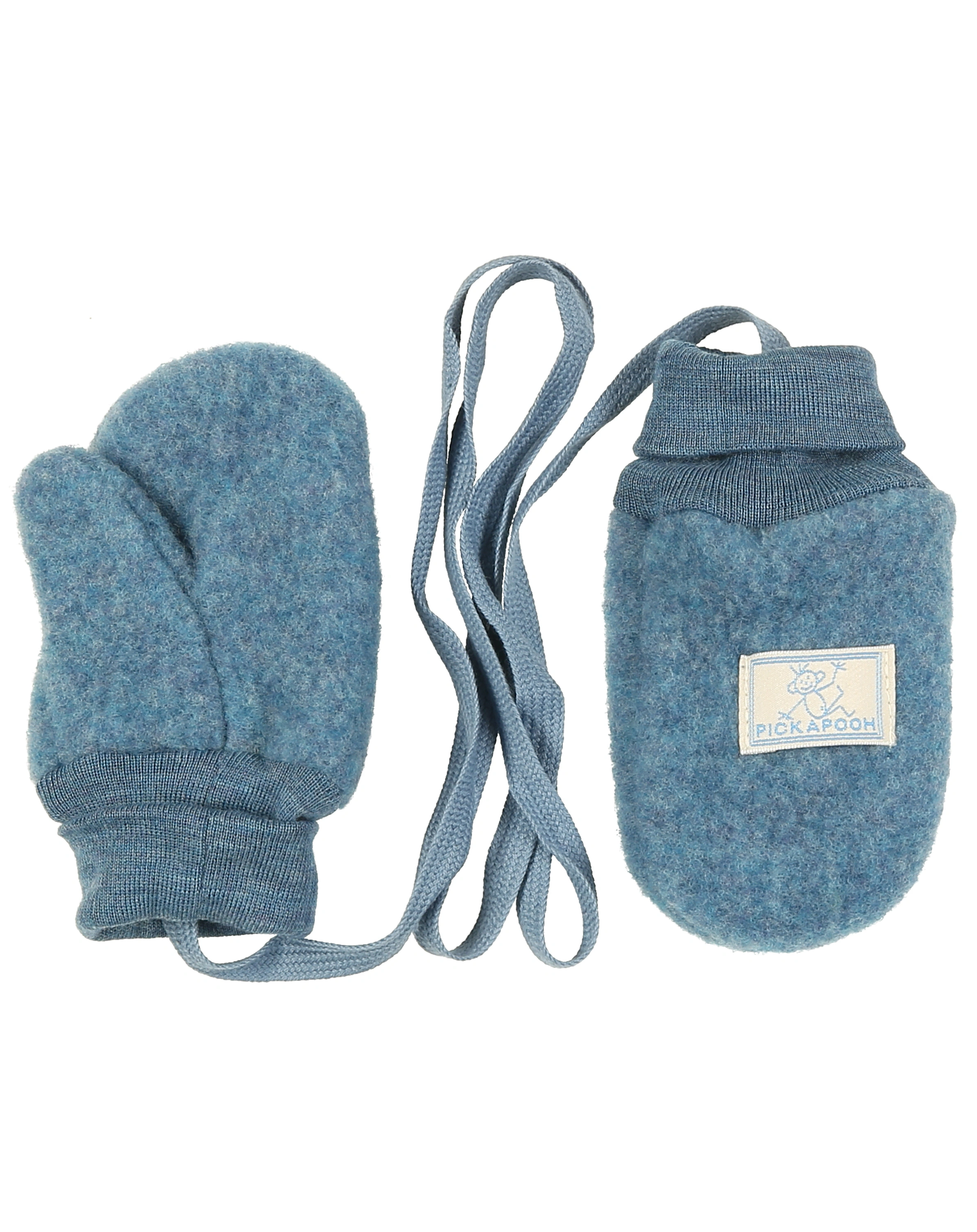 Fäustlinge WOLLFLEECE in jeansblau