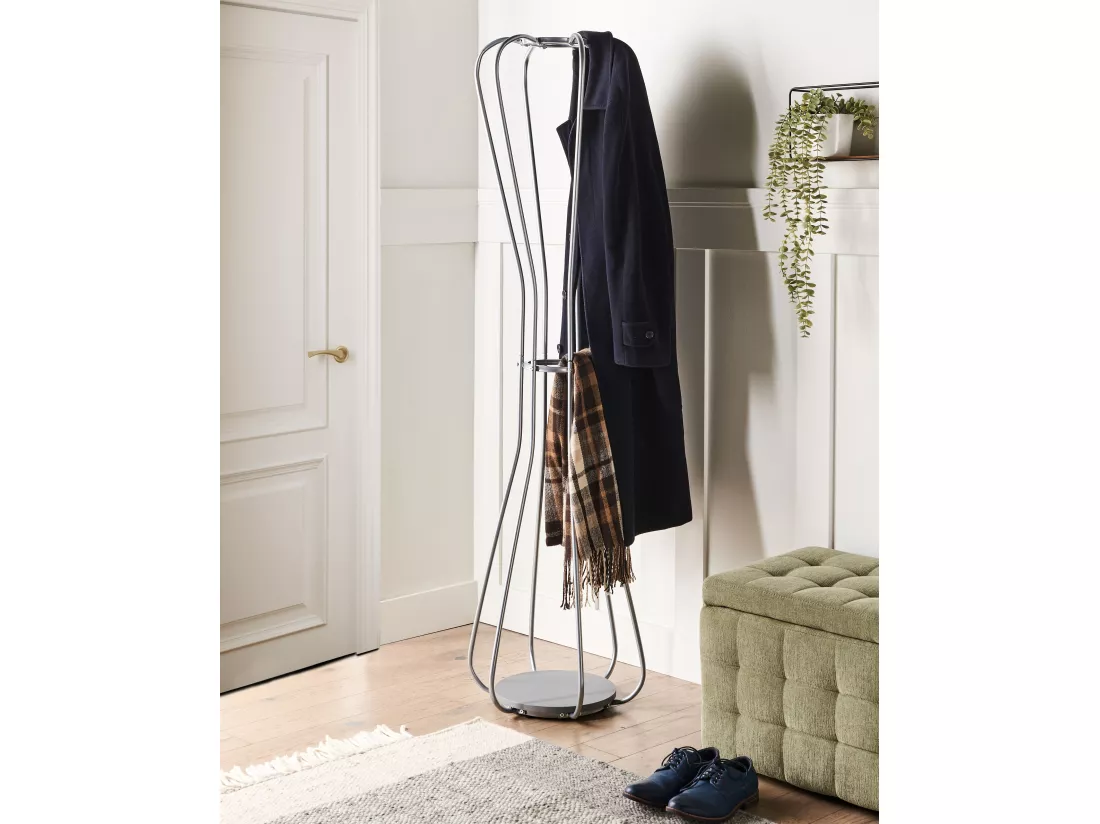 Porte-manteau ORDWAY Argenté