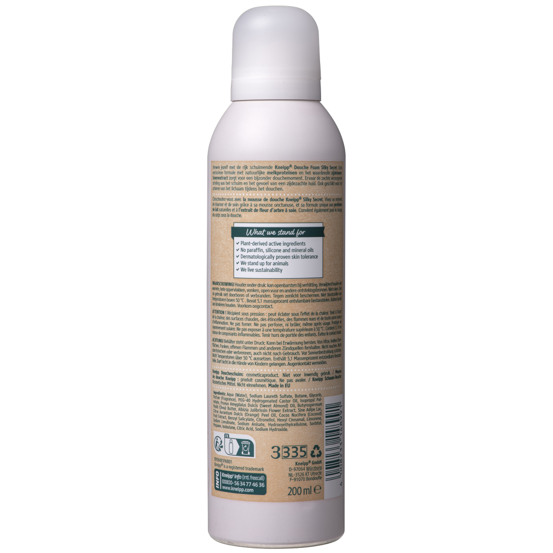 Kneipp Douche foam silky secret (200 ml)