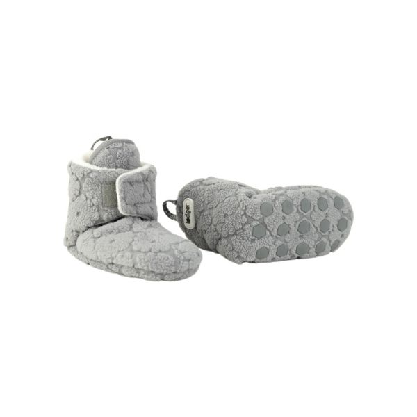 Lodger Folklore Fleece Slofjes Mauve 0-3 Mnd