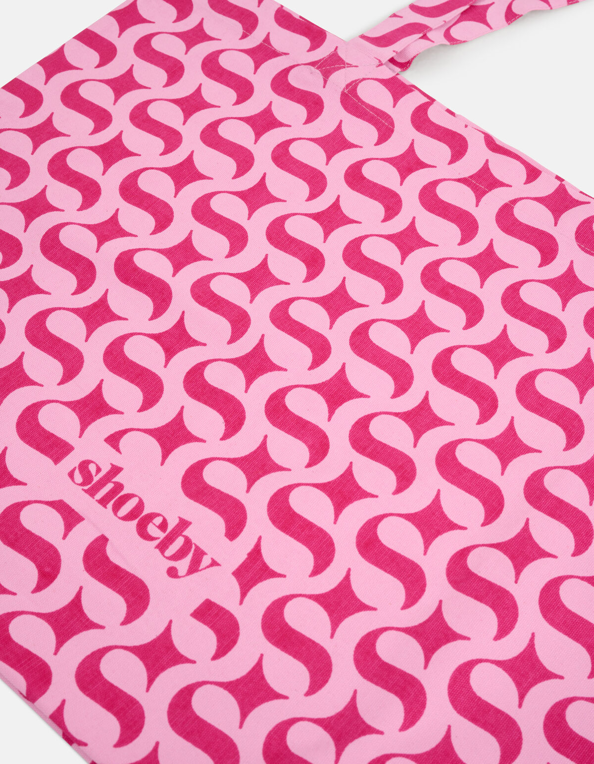 Shoeby Logo Shopper Roze