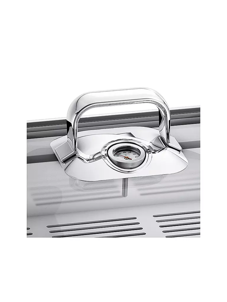 WMF Vitalis Aroma Dampfgarer mit Silikondichtung 6,5l silber