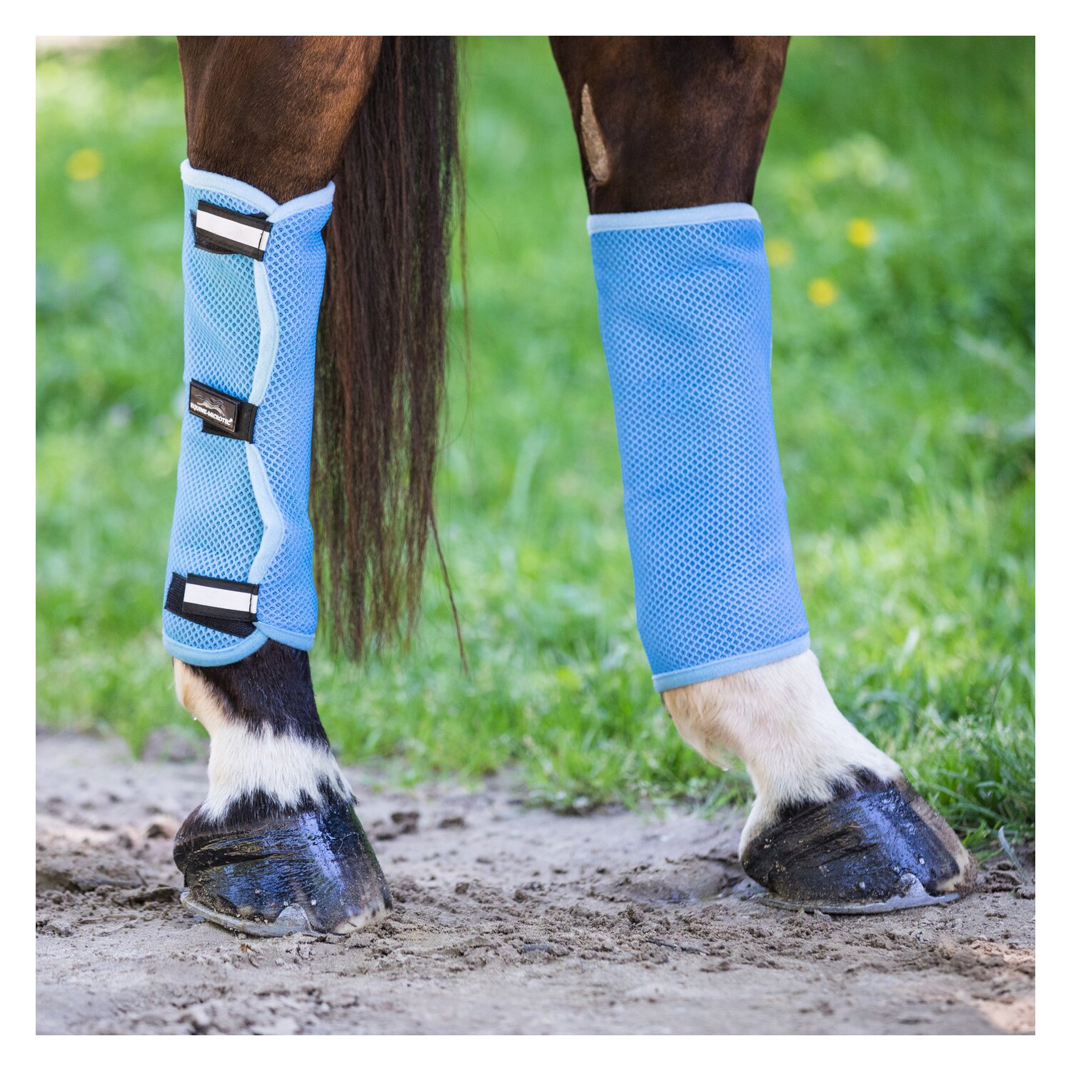 EQUINE MICROTEC Cooling Bandagen  - ice blue
