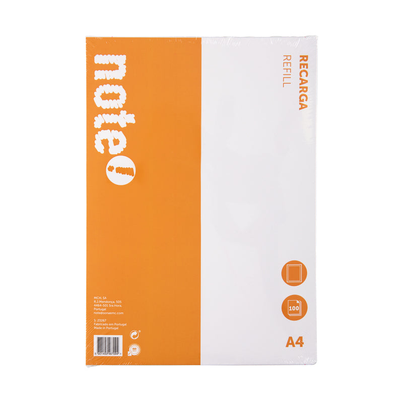 Recarga A4 100 Folhas Liso Note!
