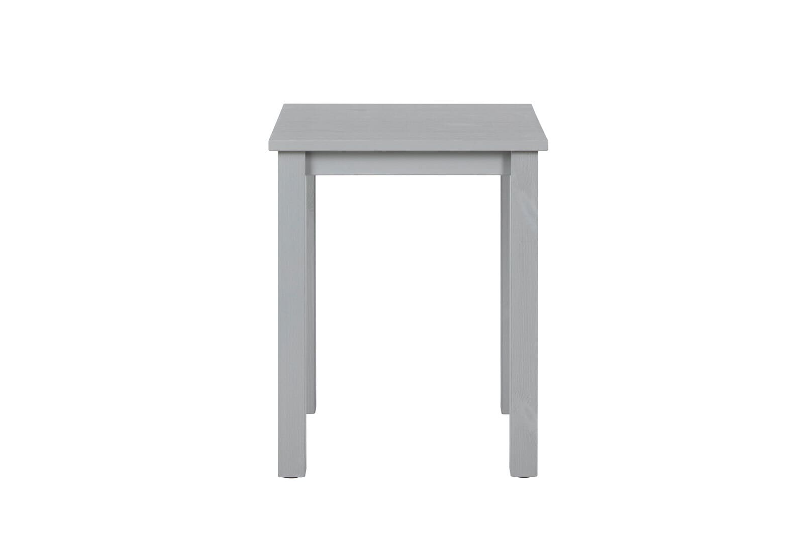 Beistelltisch Lennart Massivholz grau 45x55x45 cm