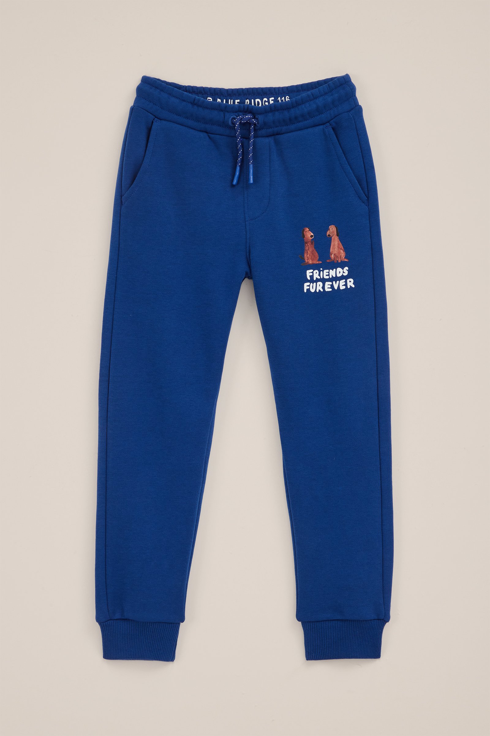 Jongens joggingbroek WE Fashion Kobaltblauw
