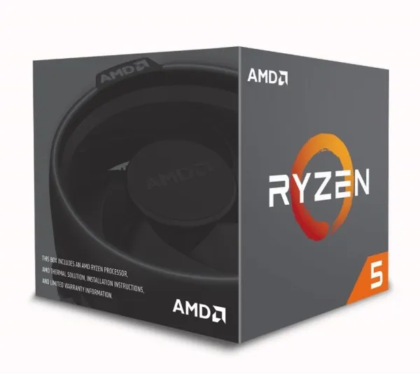 AMD Ryzen 5 1600 - 3.2 GHz - 6-core - 12 tråde - 16 MB cache - Socket AM4 - Box