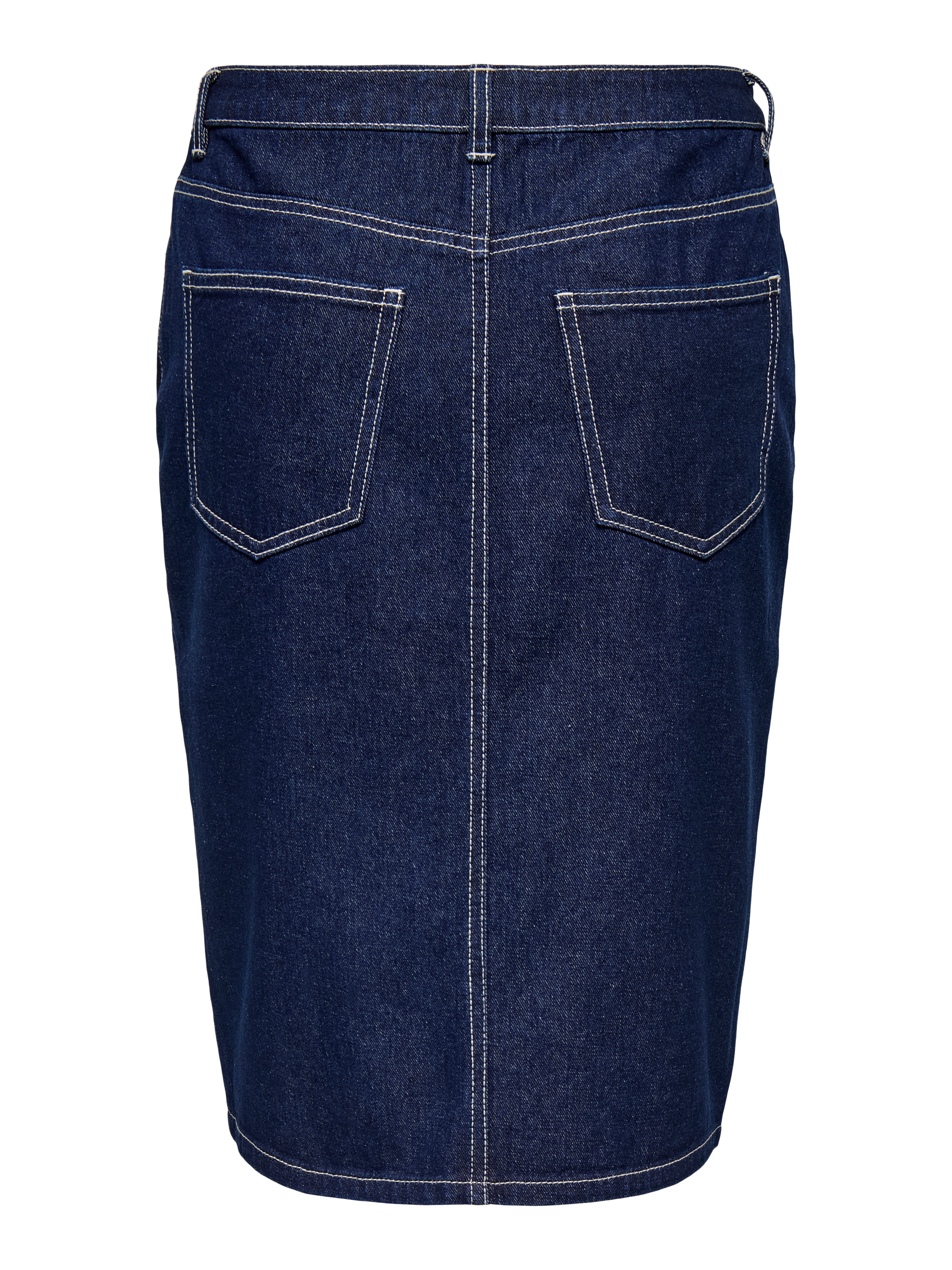 JDYBELLA Jeansrock Dark Blue Denim