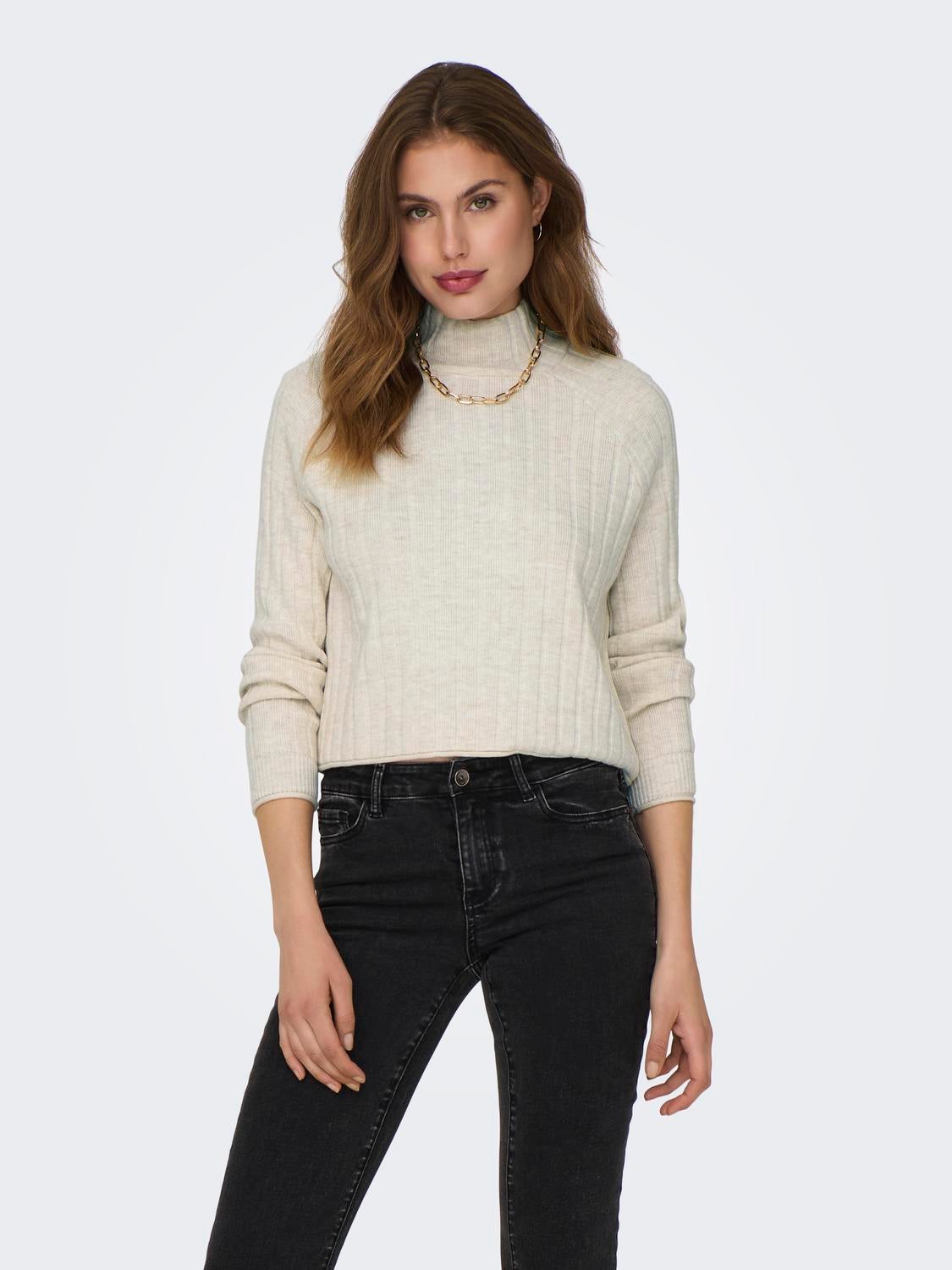 ONLNEW Strickpullover Pumice Stone