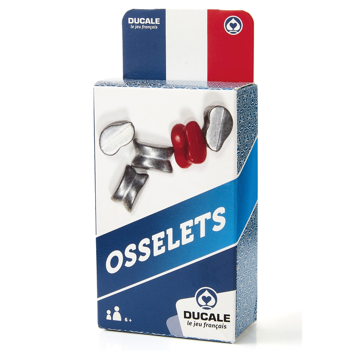 Jeu de 5 osselets en métal