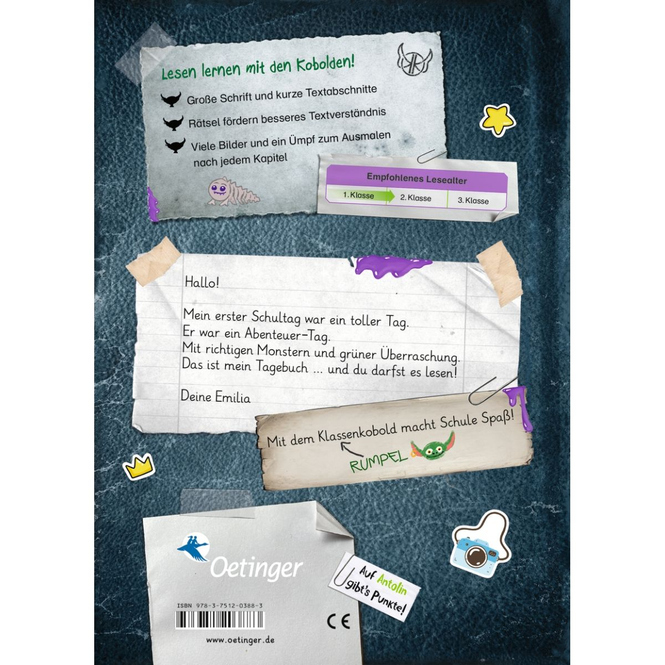 Koboldkroniken - Der Klassenkobold - Emilias erster Schultag