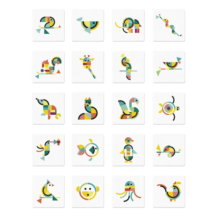 Janod Puzzle magnétique Animaux
