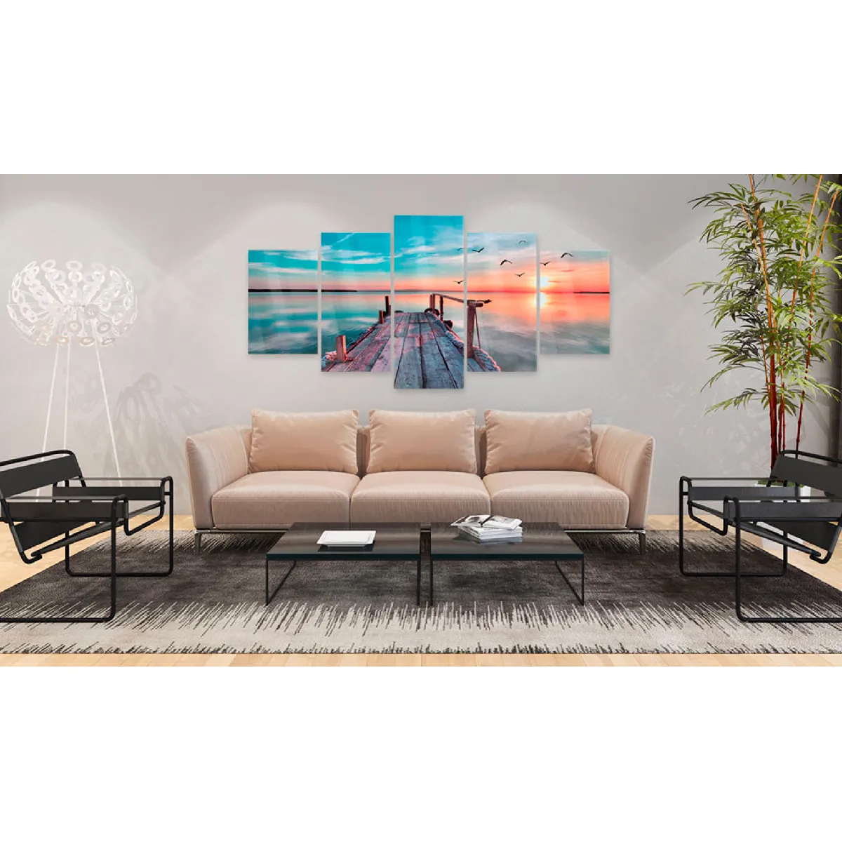 Decoshop26 Marina oubliée 200x100