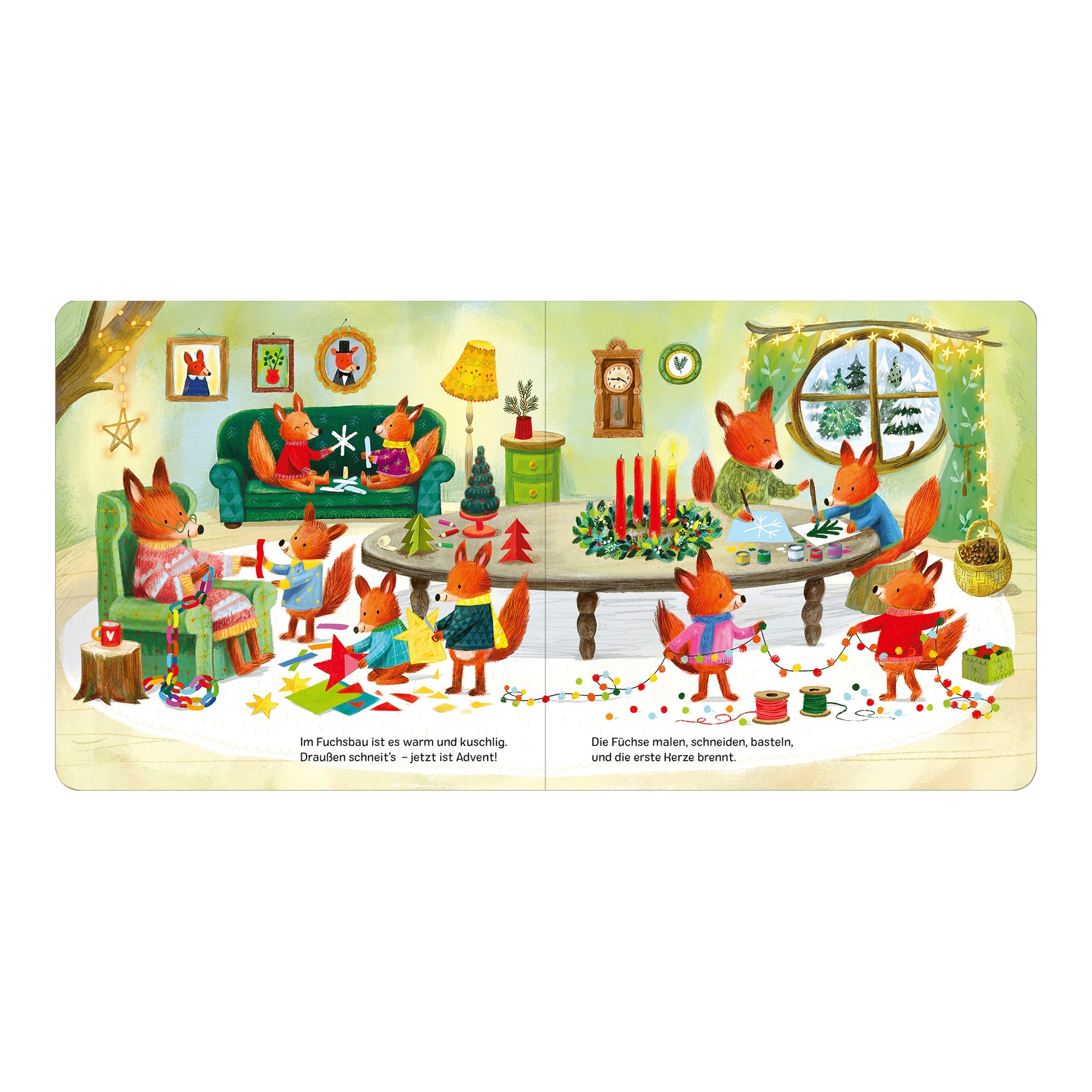 arsEdition Mein erstes Adventskalenderbuch