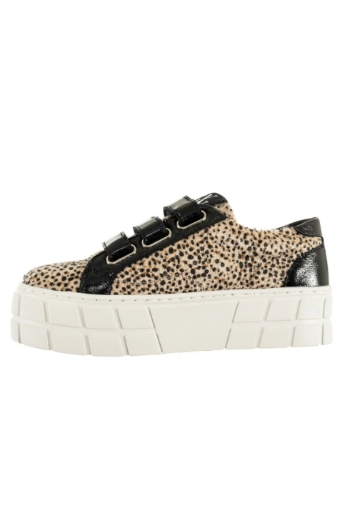 Baskets basses vanessa wu monica leopard-1