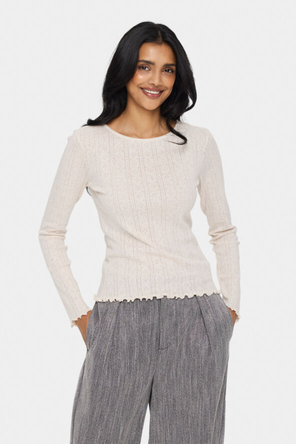 Saint Tropez GruSZ Blouse Gray morn melange