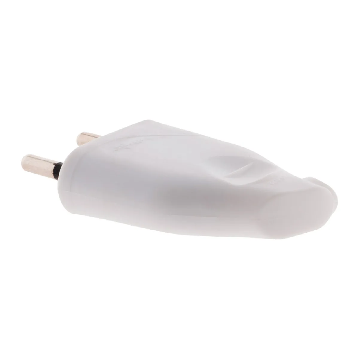 Zenitech Lot de fiches mâles - Blanc