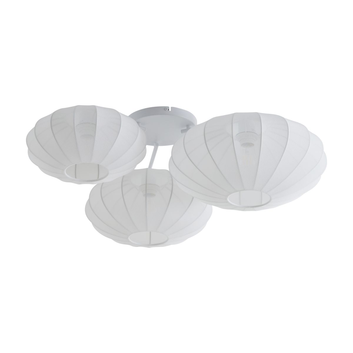 Japandi plafondlamp wit 3-lichts - Multi Bida