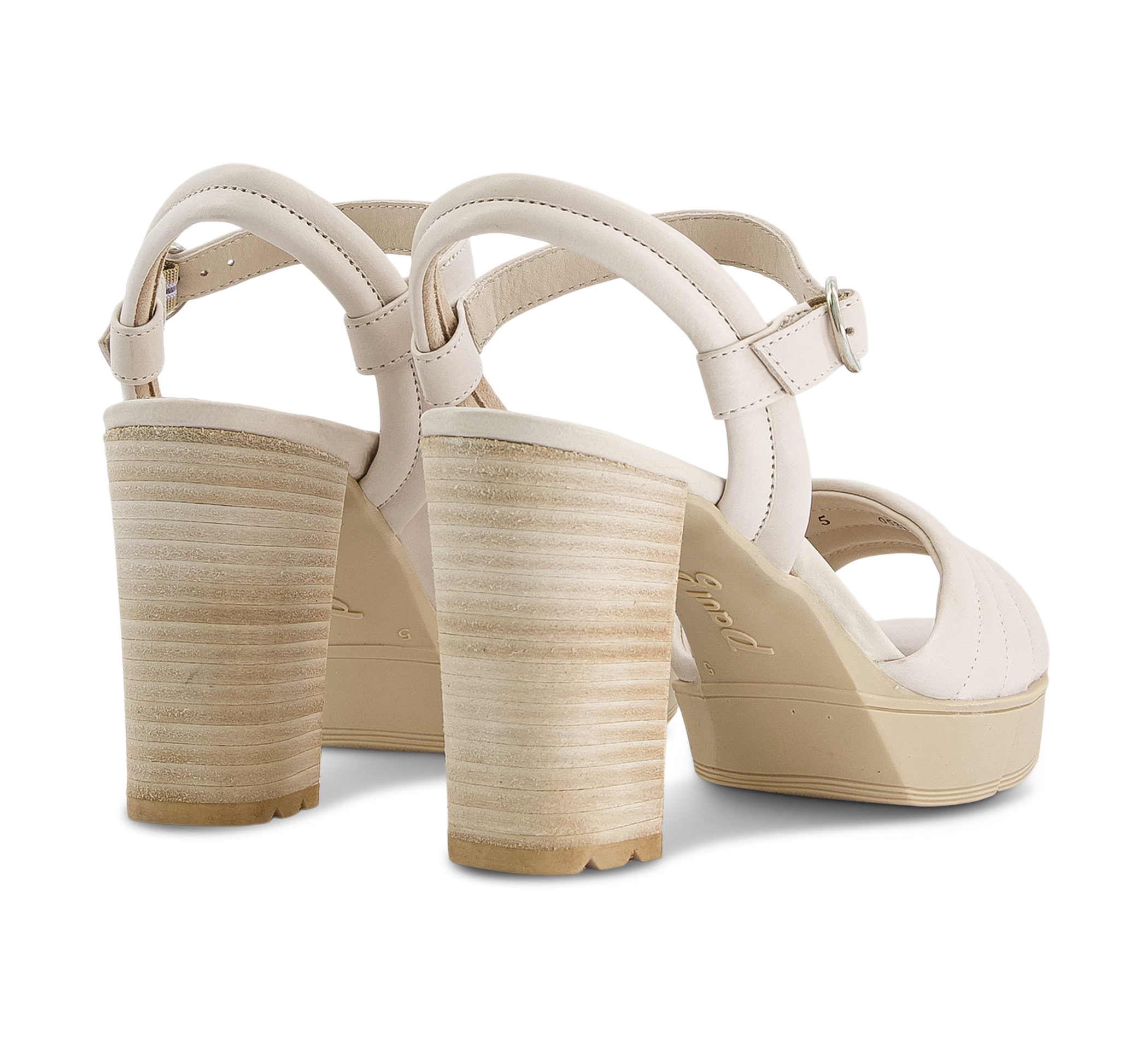Paul Green 7928 - Riemchensandalen weiss
