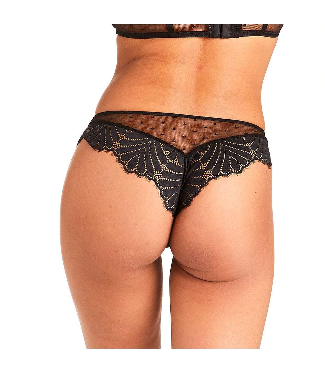 Tanga noir A Capella