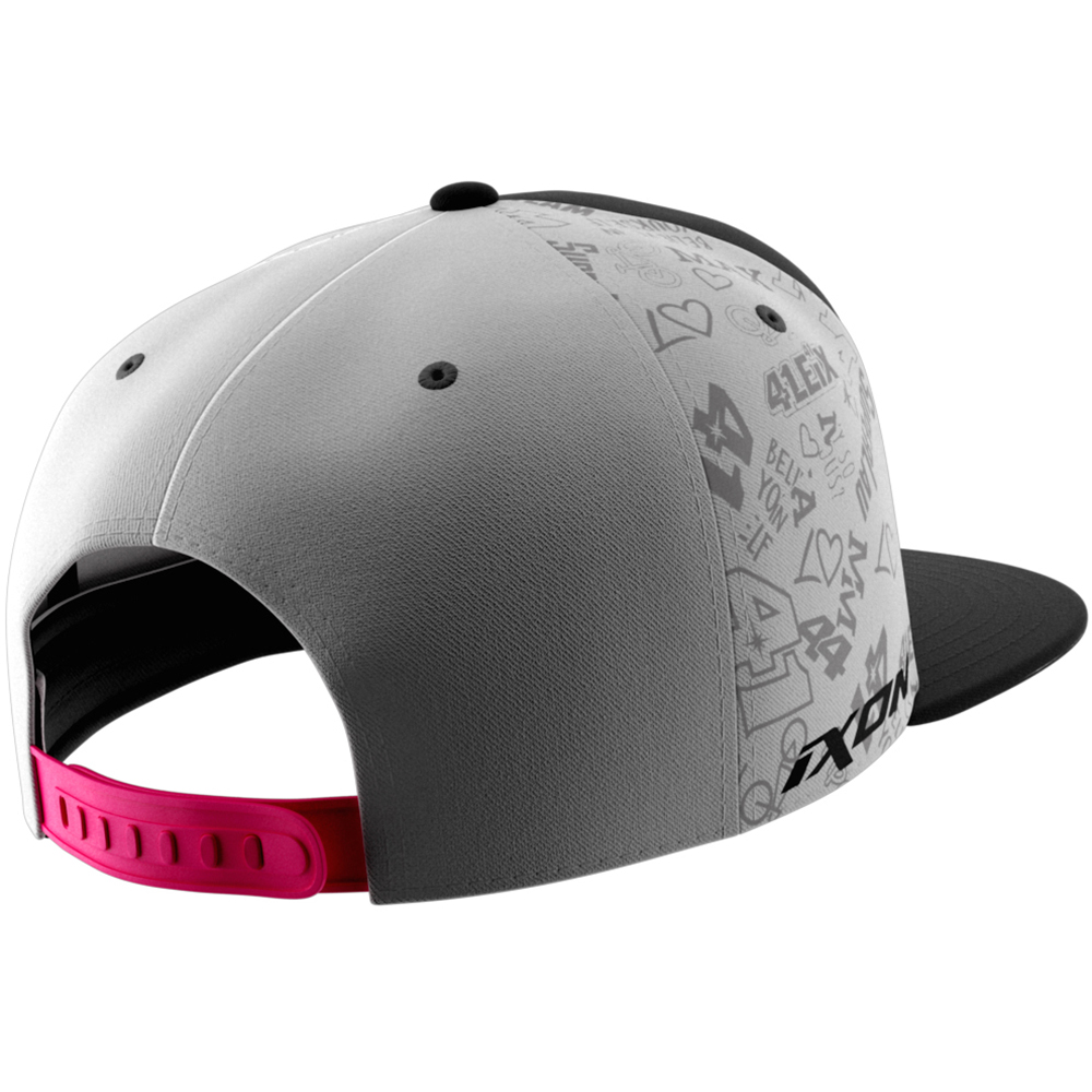 Ixon - Casquette Flat Aleix Espargaro 23 Noir / Gris