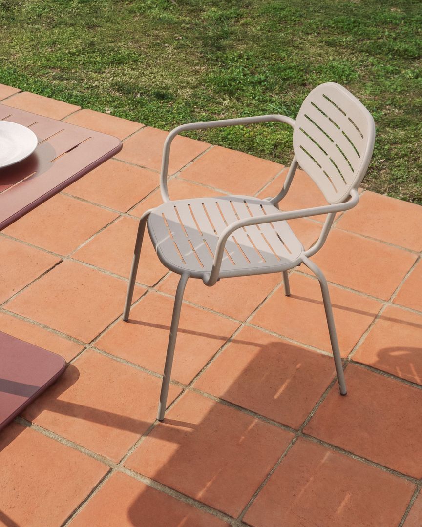 Kave Home   Brai Tuin Armstoel