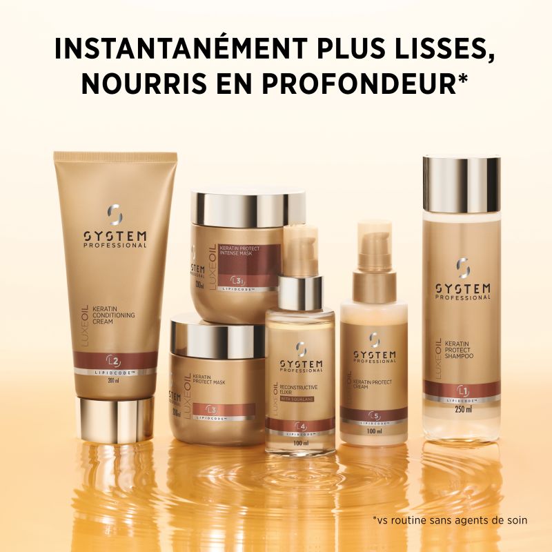 Shampooing protecteur de kératine System Professional LuxeOil L1 250ml