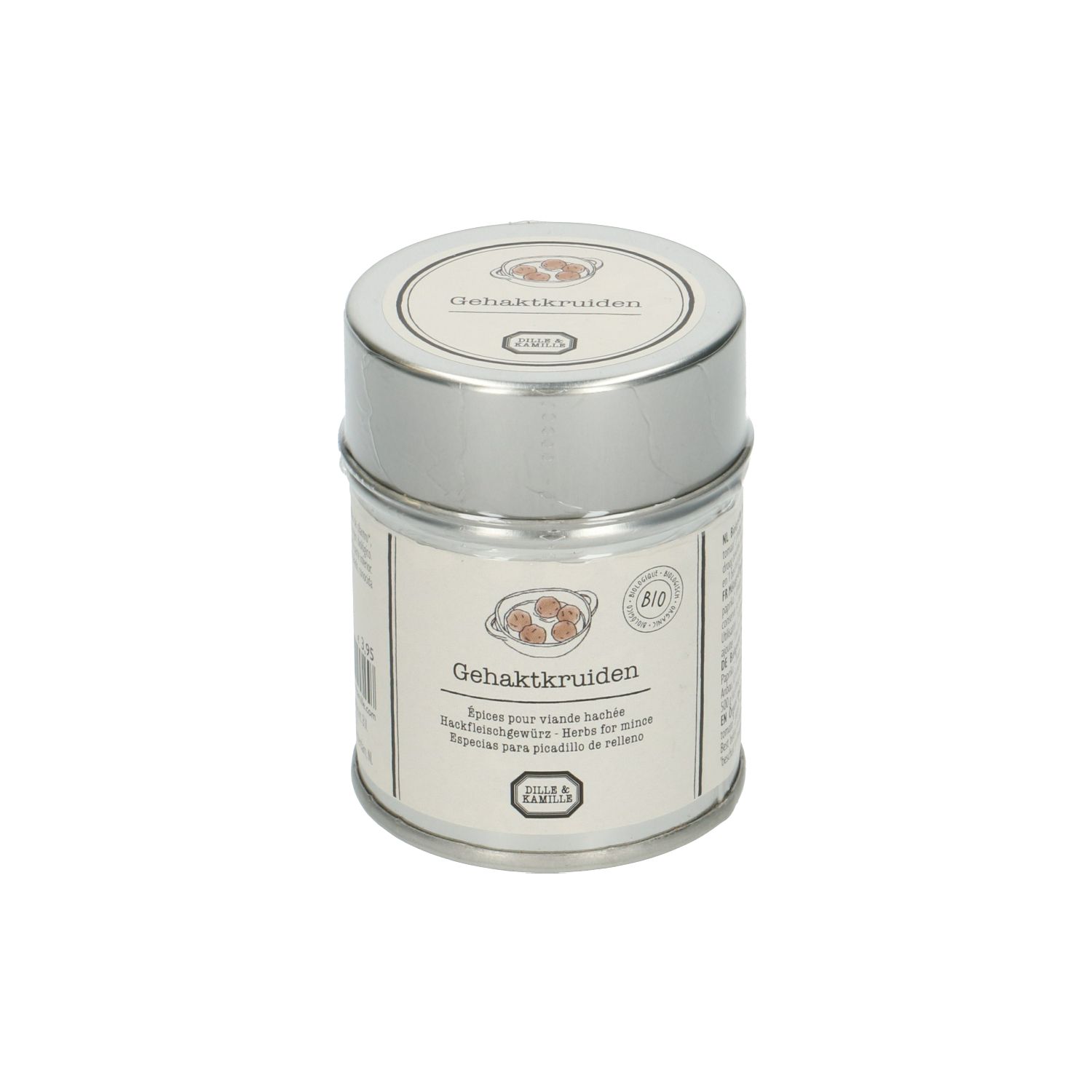 Gehaktkruiden, biologisch, blikje, 45 g
