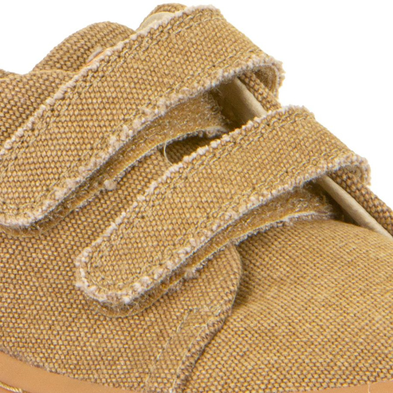 Froddo Froddo Barefoot Tennis Vegan Velcro Beige