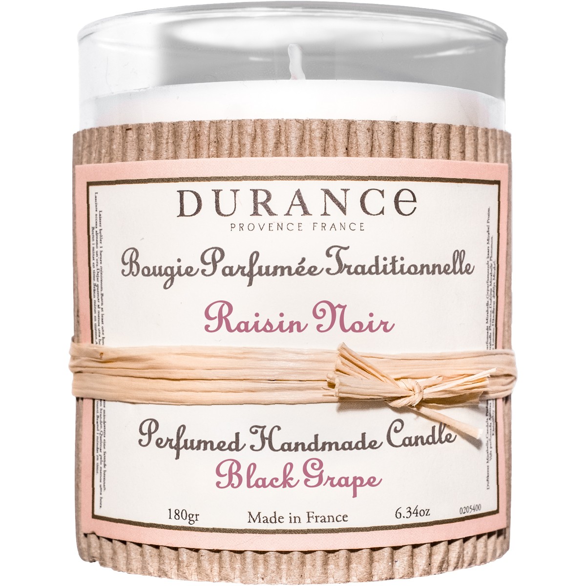 Bougie parfumée - Raisin noir - 180 g