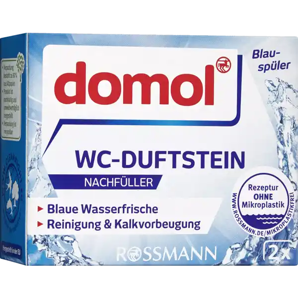 WC-Duftstein Nachfüller Blauspüler
