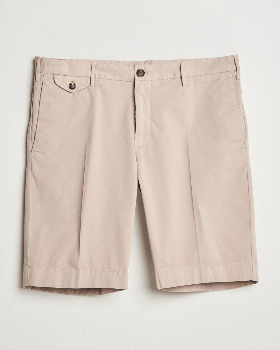 Incotex Cotton Comfort Shorts Light Beige